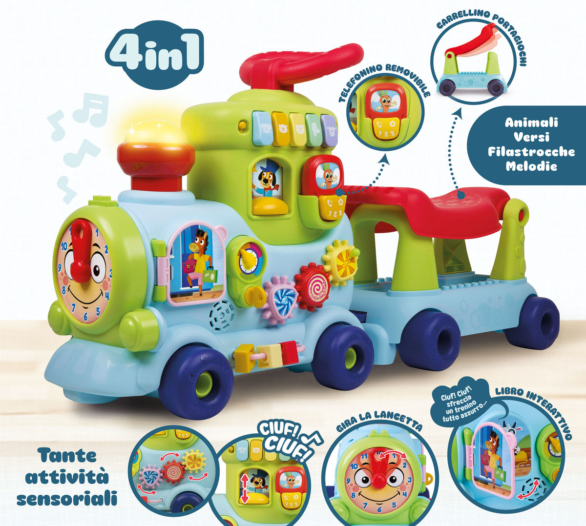LISCIANI CAROTINA BABY IL TRENO 113699