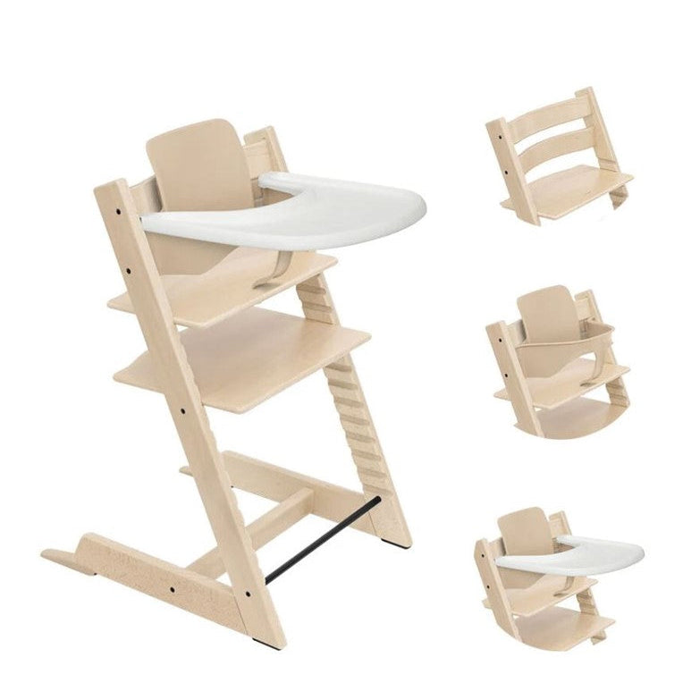 Tripp Trapp Nat Bundle + bs + tray (lista n M&D)