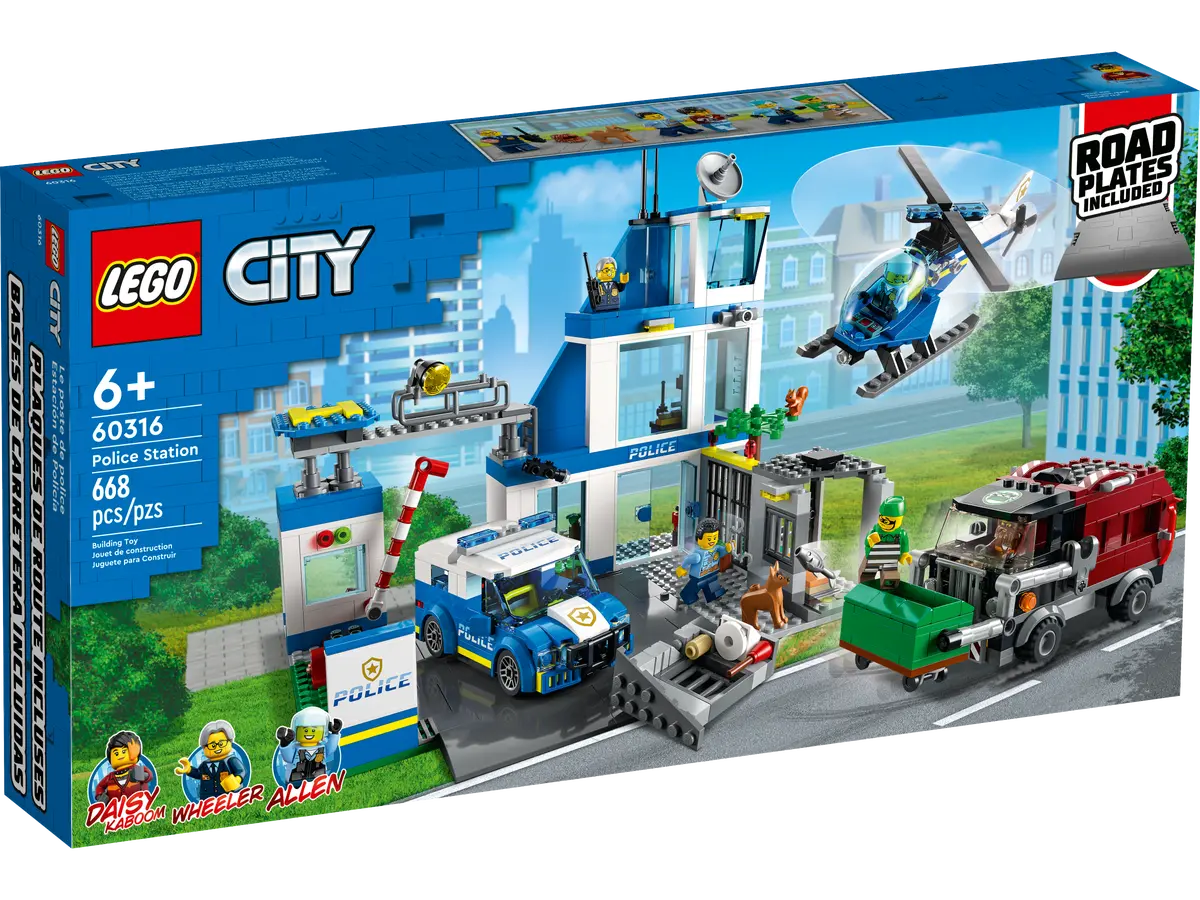 LEGO 60316 City Police Stazione di Polizia