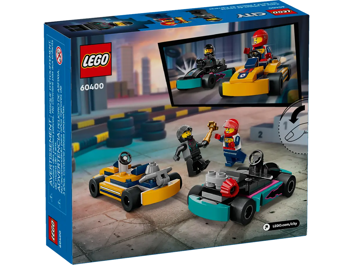 LEGO 60400 City Great VehiclesGo-kart e piloti