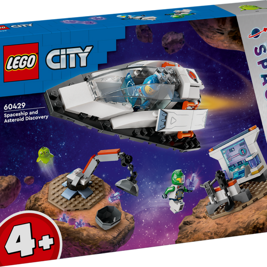 LEGO 60429 City Space Navetta spaziale e scoperta di asteroidi