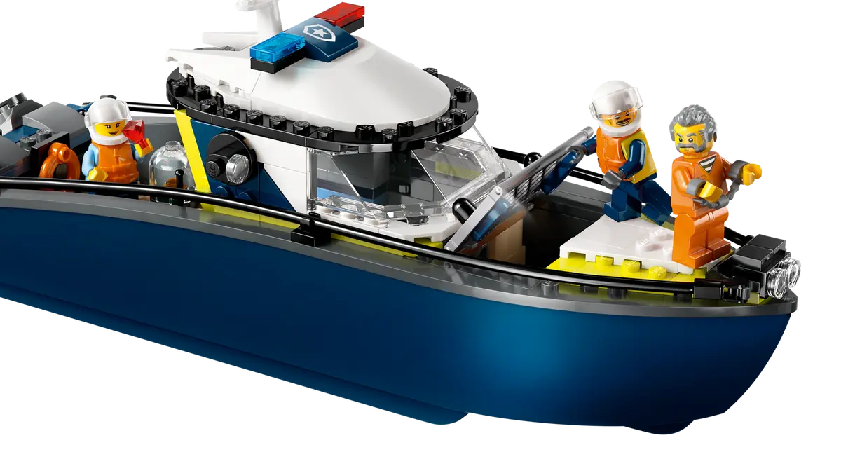 LEGO 60456 Inseguimento del motoscafo della Polizia