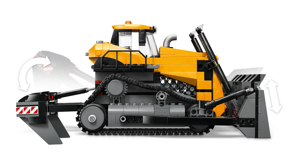 Bulldozer giallo