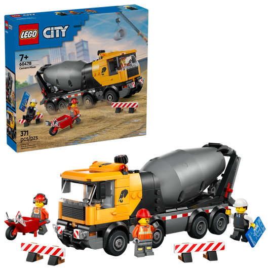 LEGO 60478 Betoniera