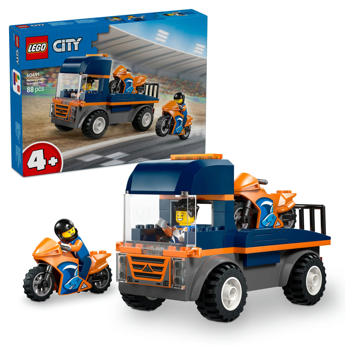 LEGO 60491 Trasportatore di moto