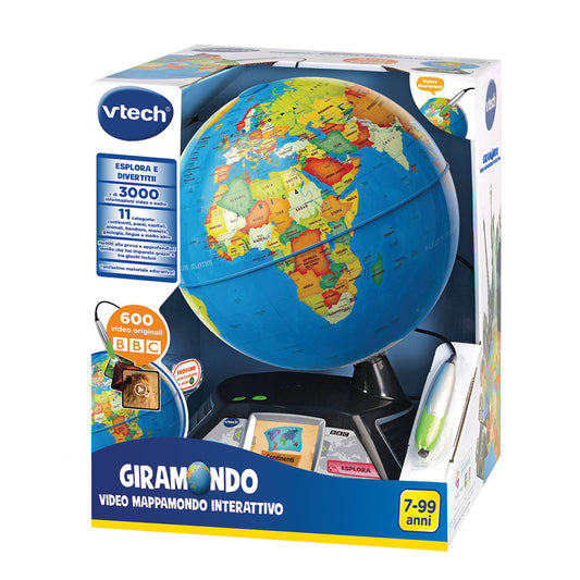 V TECH Giramondo Video mappamondo