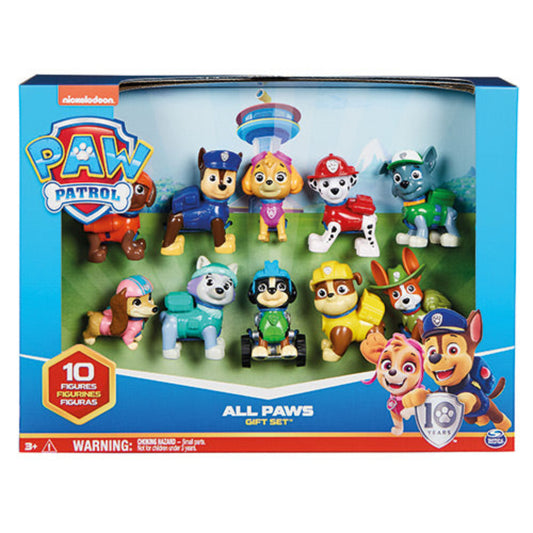 PAW PATROL All Paws Confezione Regalo da 10 personaggi 6065255