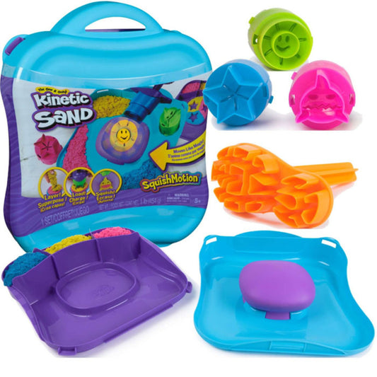KINETIC SAND Squish Motion Playset