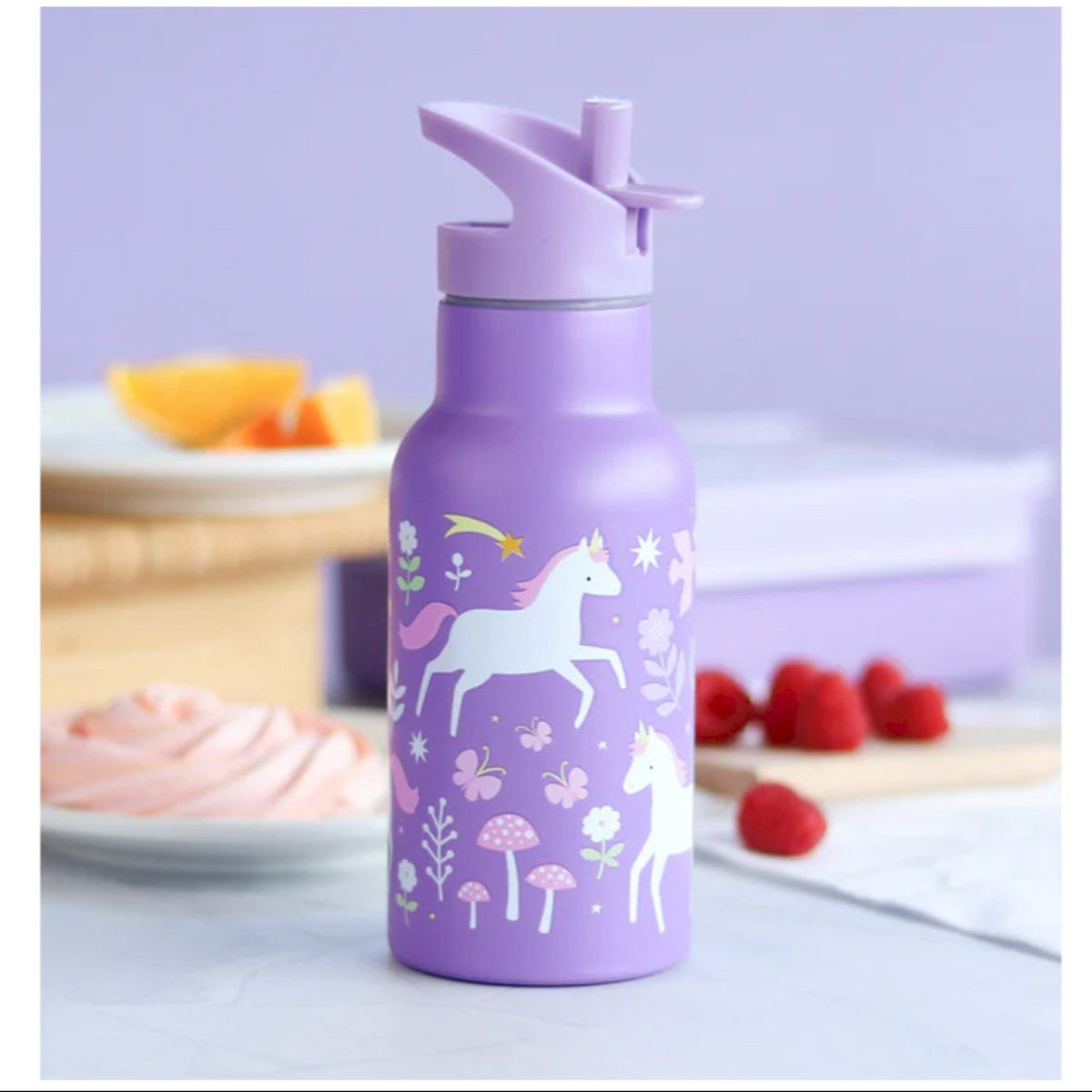 Borraccia Termica in Acciaio Inossidabile - 350 ml - Unicorn Dreams