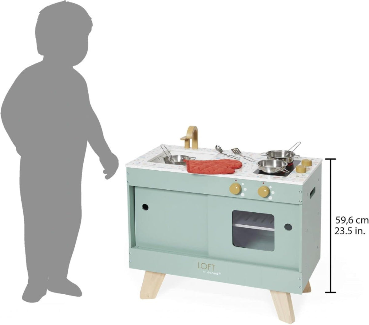 JANOD CUCINA LOFT IN LEGNO J06556