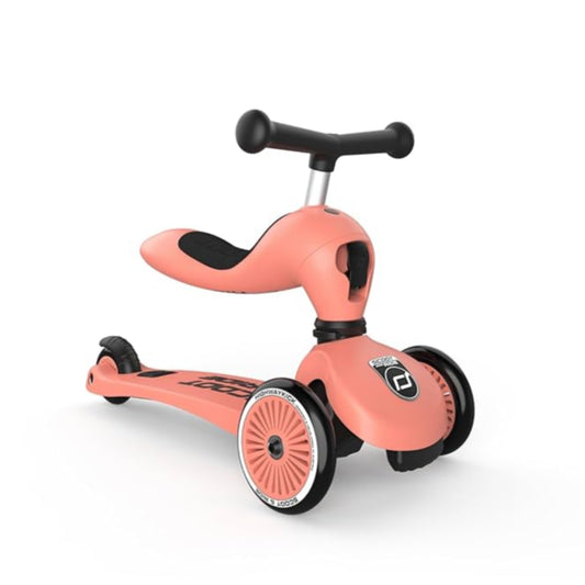 SCOOT and RIDEHighwaykick 1 - Trasformabile 2 in 1 pesca - peach