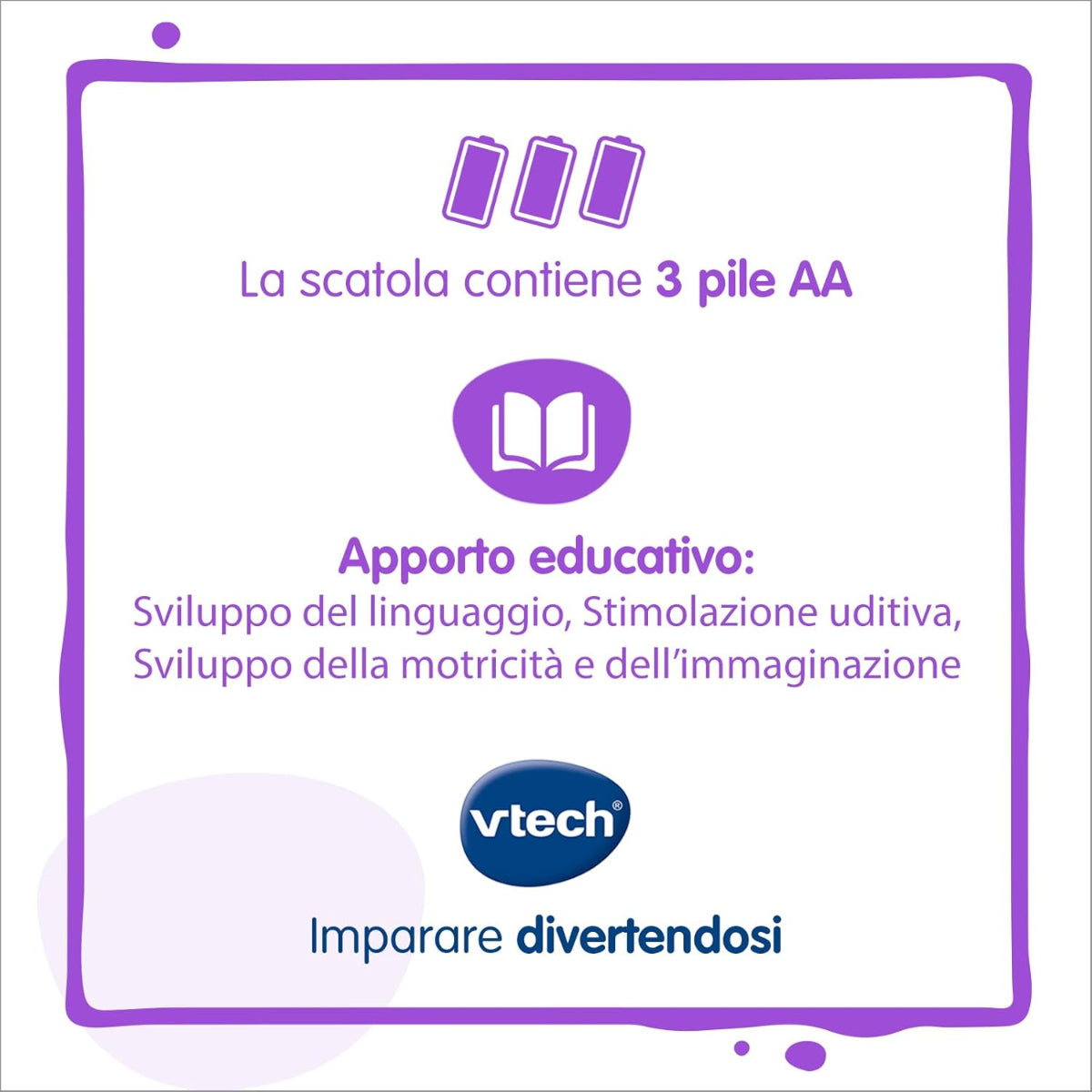 V TECH Wisky, Micio Giradischi