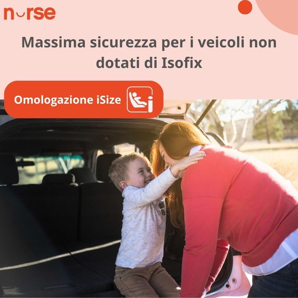 NURSE SEGGIOLINO TRAFFIC 40-150 CM  SIN ISOFIX COSMOS
