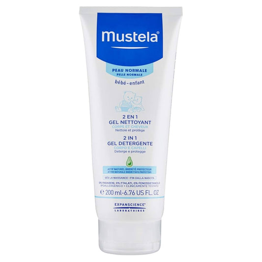 MUSTELA 2 IN 1 CAPELLI CORPO 200ML
