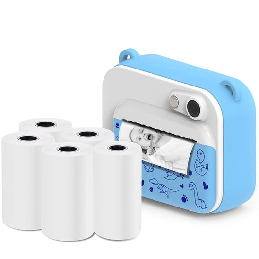 SET 5 ROTOLI CARTA TERMICA AUTOADESIVI