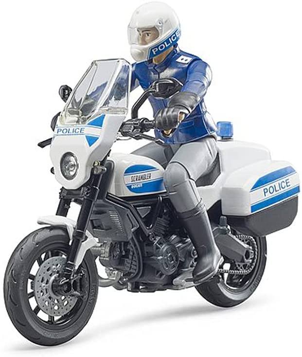 Moto Ducati Scrambler polizia