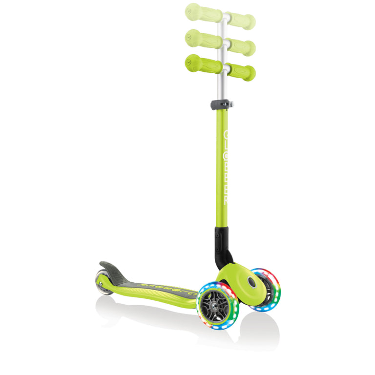 Globber - Primo Foldable Lights - Lime Green