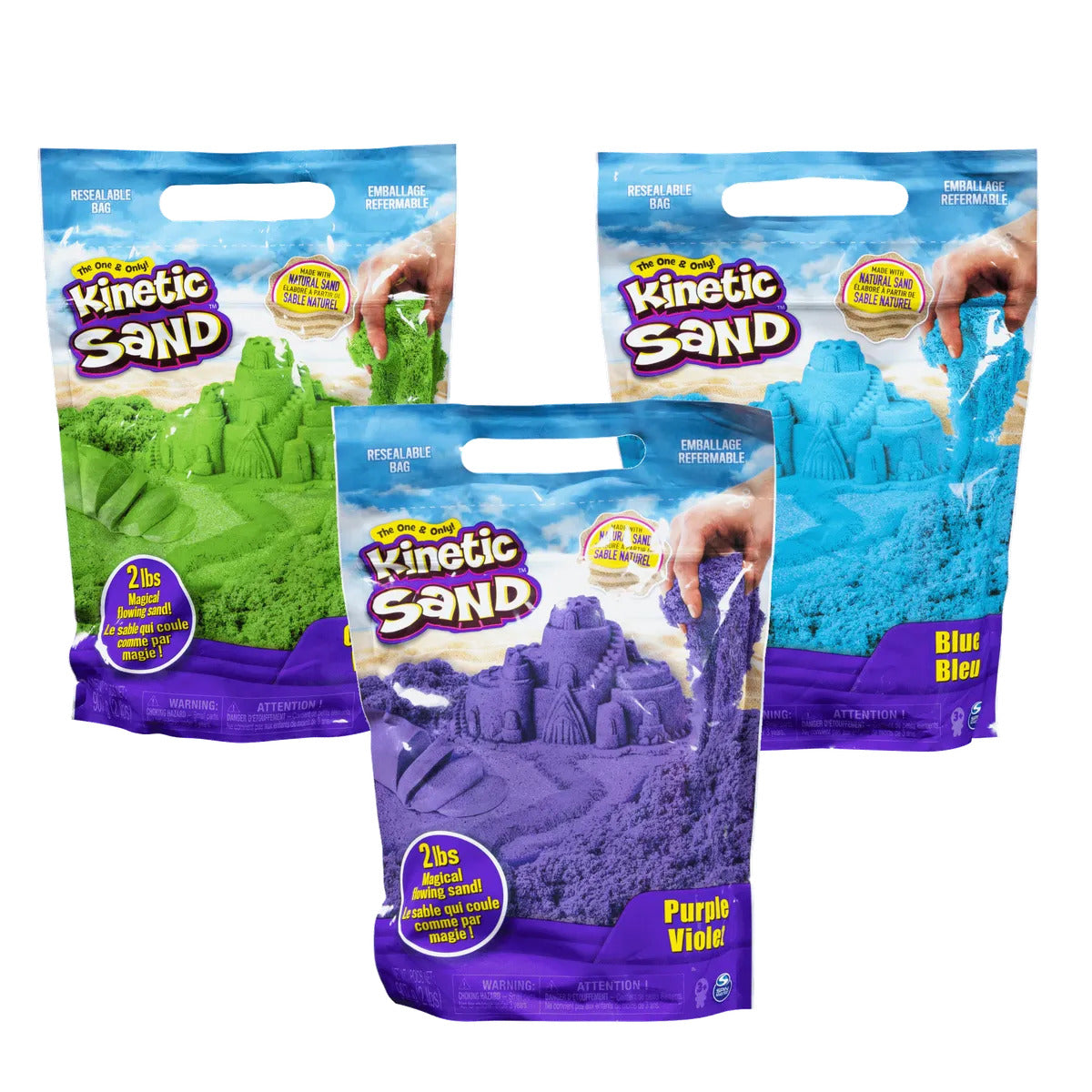 KINETIC SAND SACCHETTO SABBIE COLORATE