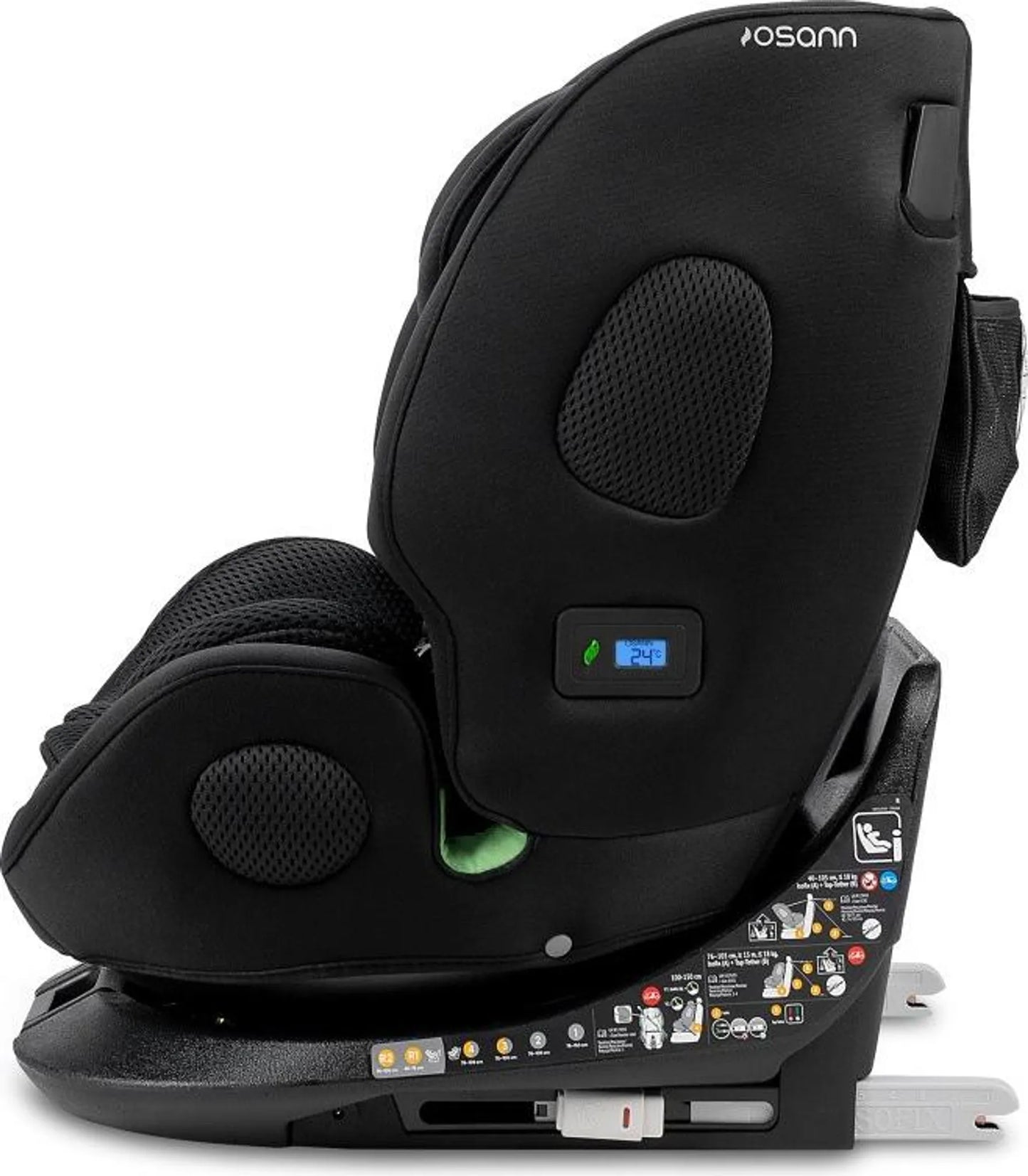 OSANN SEGGIOLINO ONE360 KLIMAX BLACK 40/150CM