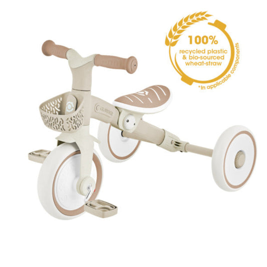 Globber - Learning Trike 3in1 Plus - Taupe