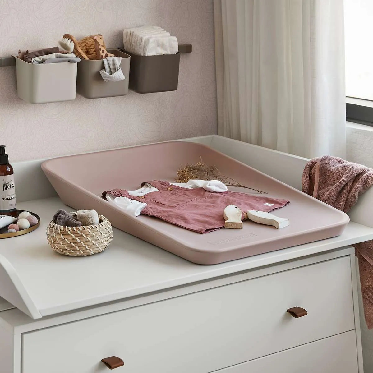 Leander Matty Fasciatoio Morbido Impermeabile Wood rose