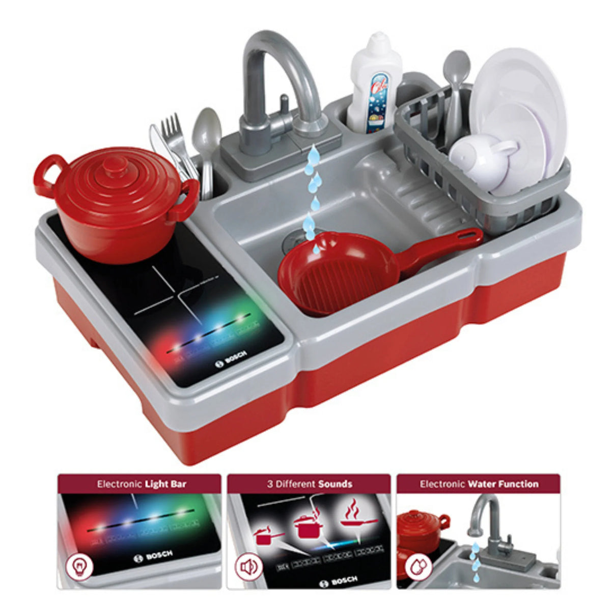 Bosch - Lavello con funzione acqua e piano di cot 7110 THEO K.