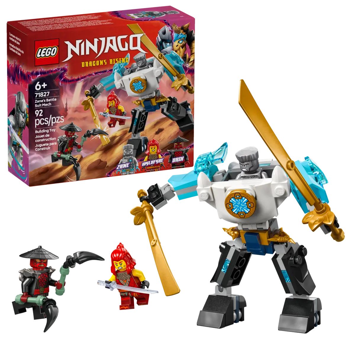 lego 71827 NinjagoMech da battaglia di Zane