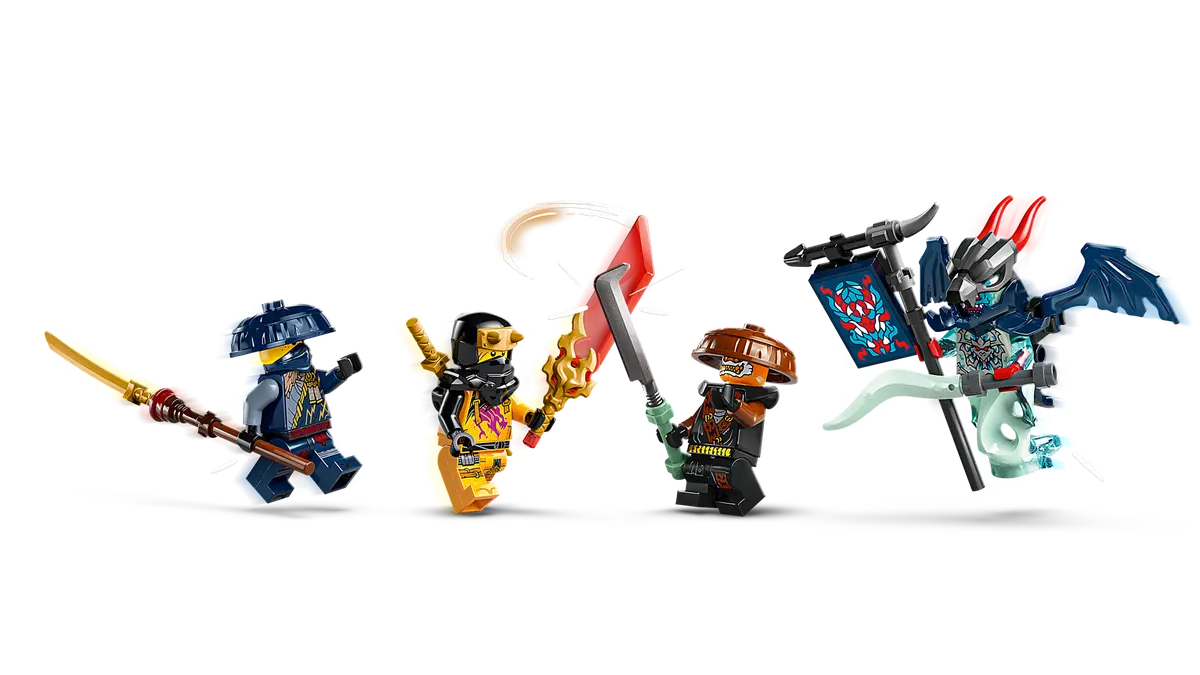 LEGO 71843 Mech cavalca-drago di Rogue