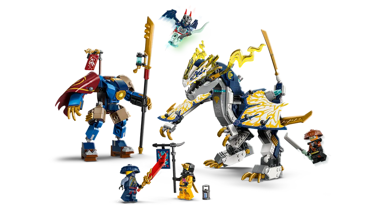 LEGO 71843 Mech cavalca-drago di Rogue