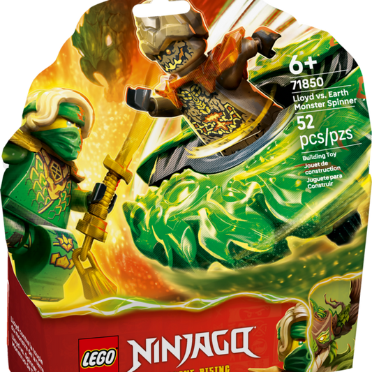 LEGO 71850 Lloyd contro Spinner Mostro della Terra