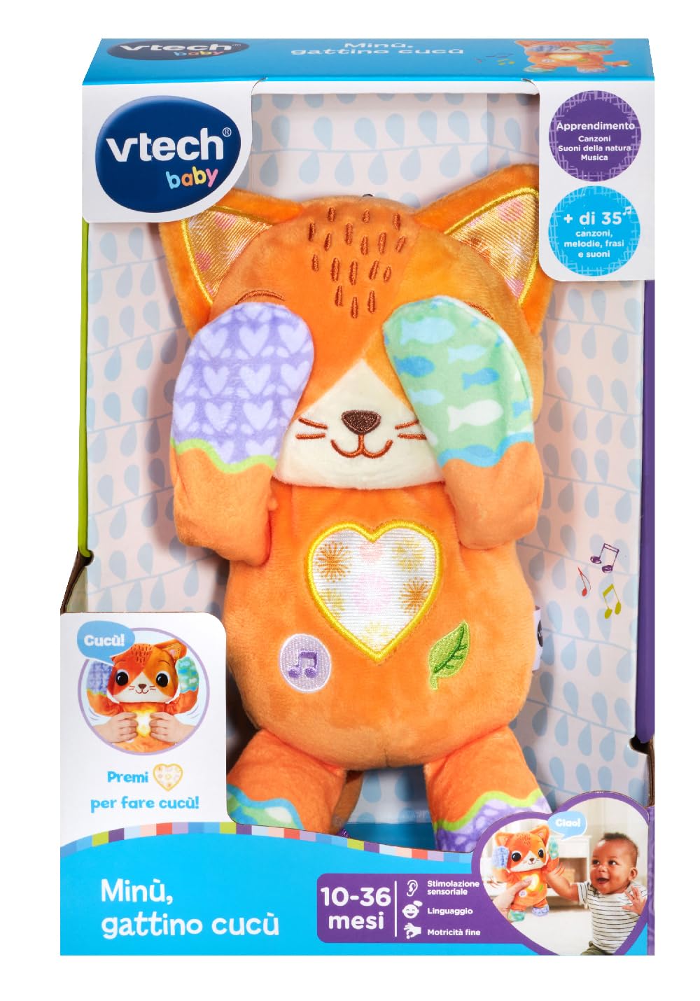 MINU' GATTINO CUCU'INTERATTIVO