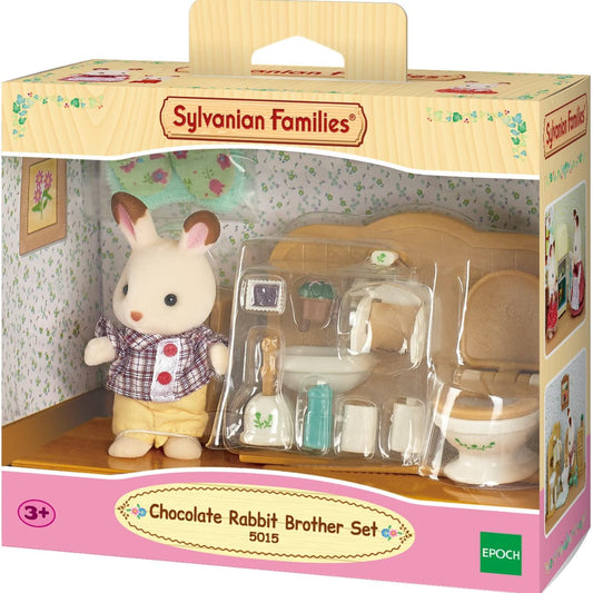 SYLVANIAN Fratello Coniglio Cioccolato e bagno