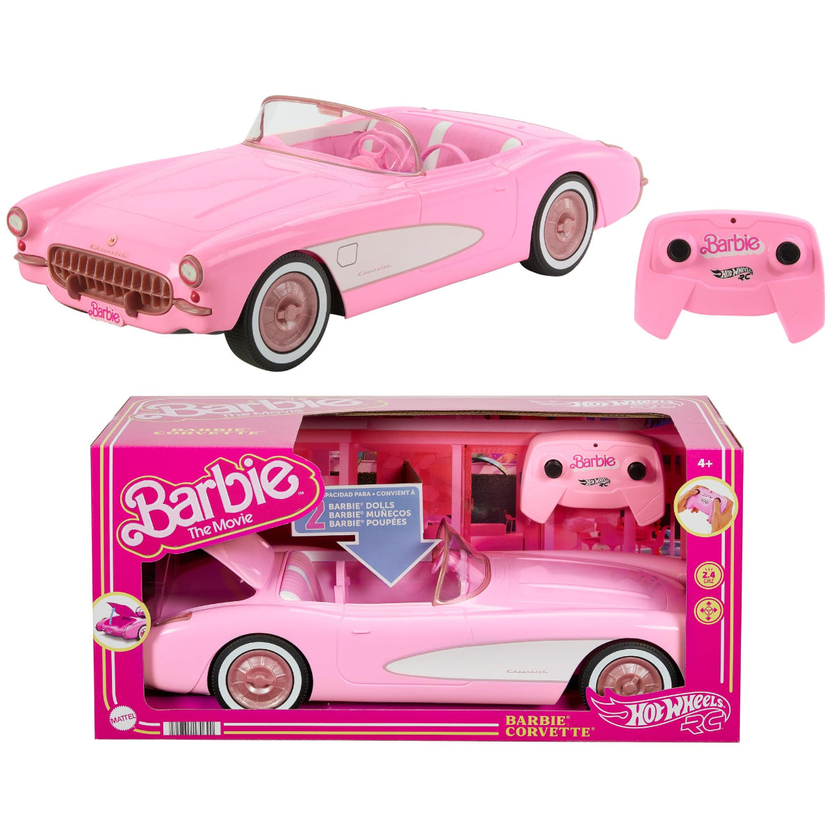 BARBIE CORVETTE RADIOCOMANDO