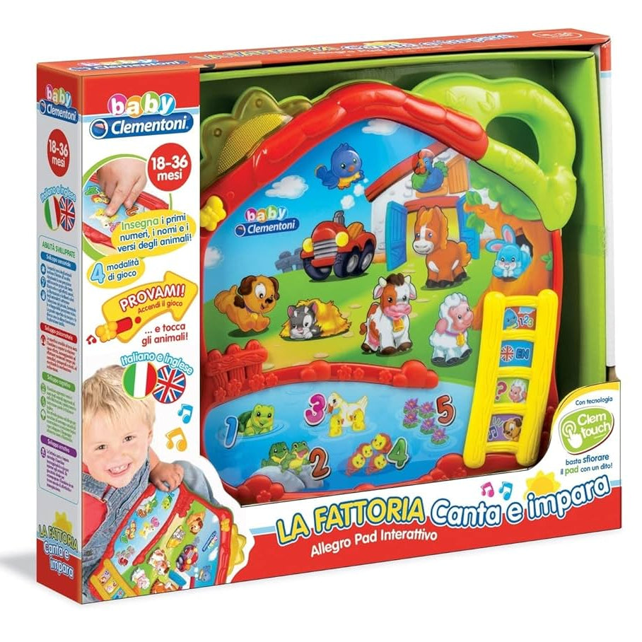 CLEMENTONI LA FATTORIA CANTA E IMPARA