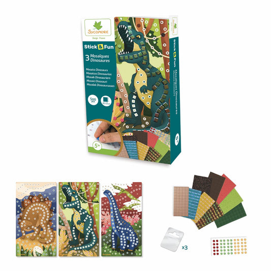 SYCOMORE 3 MOSAICI DINOSAURI