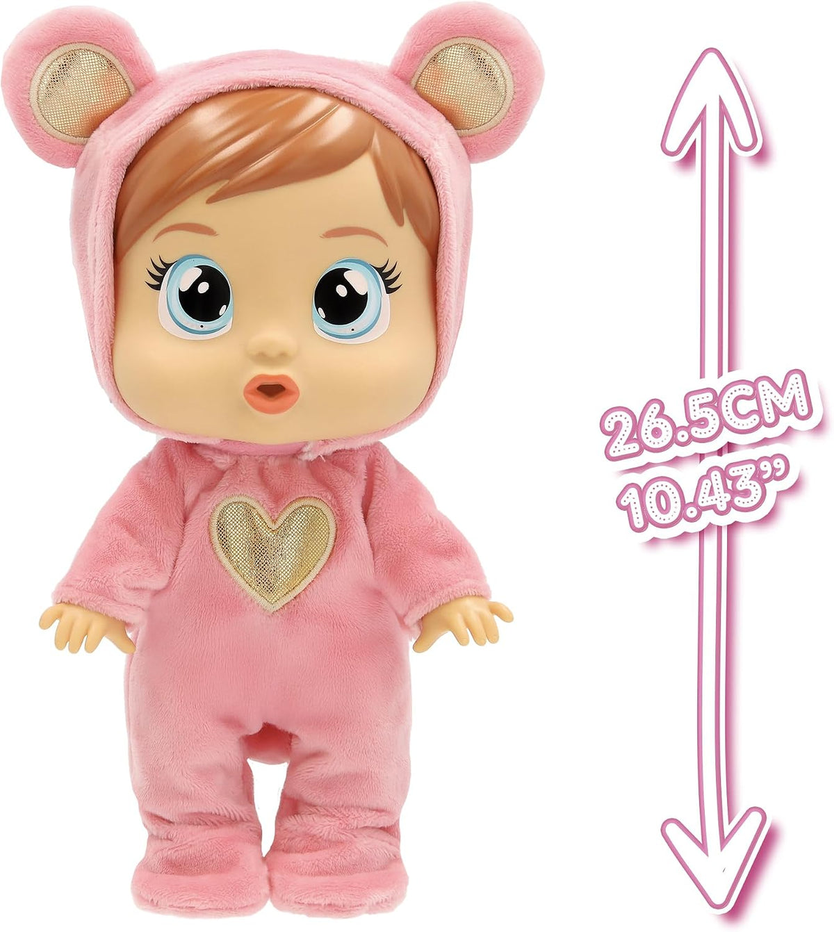 Bambola Cry Babies Loving Care Nina IMC Toys