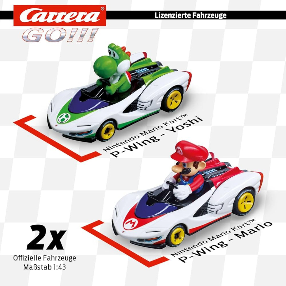 Carrera Pista Nintendo Mario Kart - P-Wing