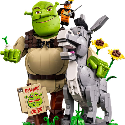 lego 72423 Shrek, Ciuchino e Gatto con gli Stivali