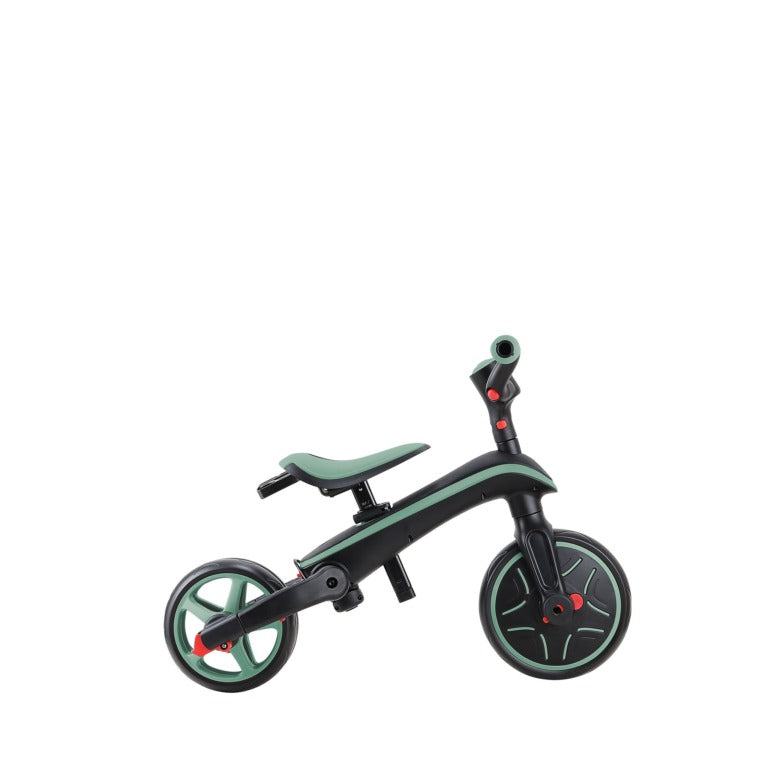 Globber - Xplorer Trike Foldable 4 in 1 - Olive