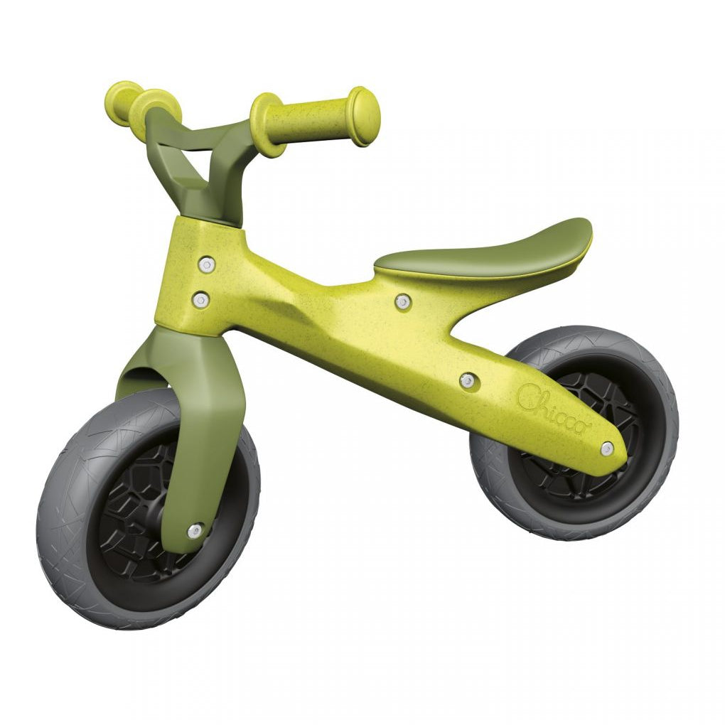 BALANCE BIKE - ECO PLASTIC - GREEN