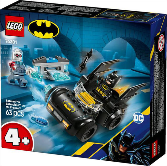 lego 76301 Super Heroes DCBatman e Batmobile contro Mr Freeze