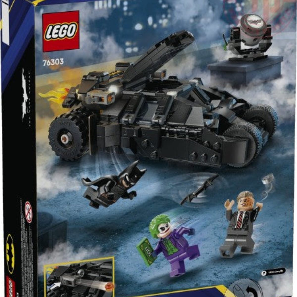 lego 76303 Heroes DCTumbler di Batman_ contro Two-Face_ e The Joker_
