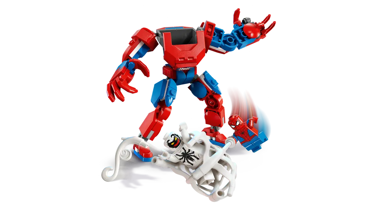 lego 76308 Super Heroes MarvelMech di Spider-Man contro Anti-Venom