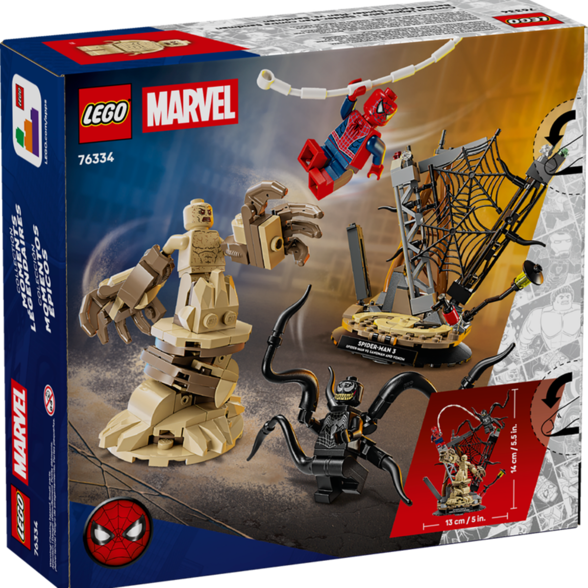 LEGO 76334 Battaglia epica: Spider-Man vs. Sandman