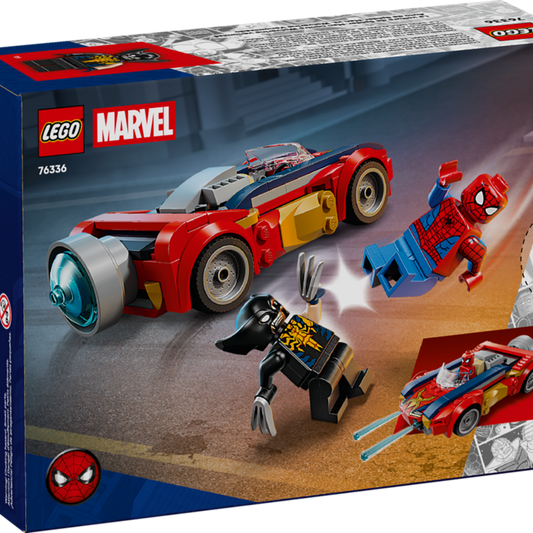 LEGO 76336 Auto di Spider-Man vs. Venomized Wolverine
