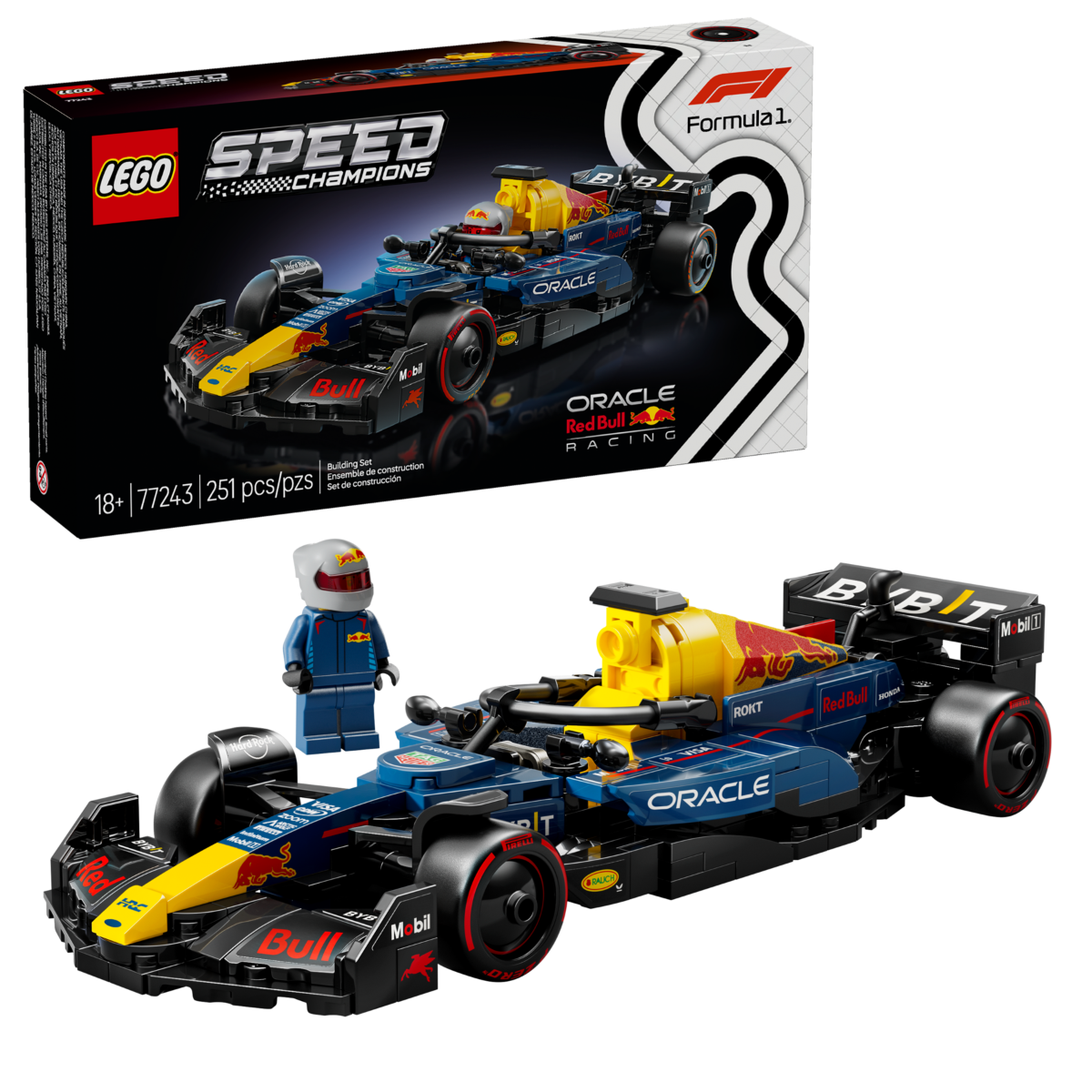 LEGO 77243 RED BULL Speed Champions