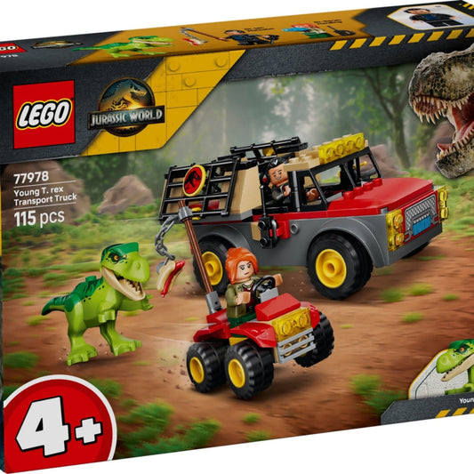 lego 77978 Camion da trasporto per il giovane T. rex