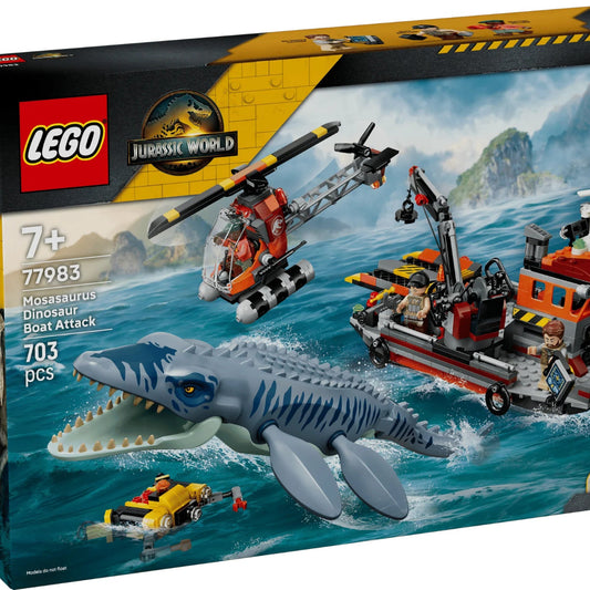lego 77983 Attacco alla barca del dinosauro Mosasaurus