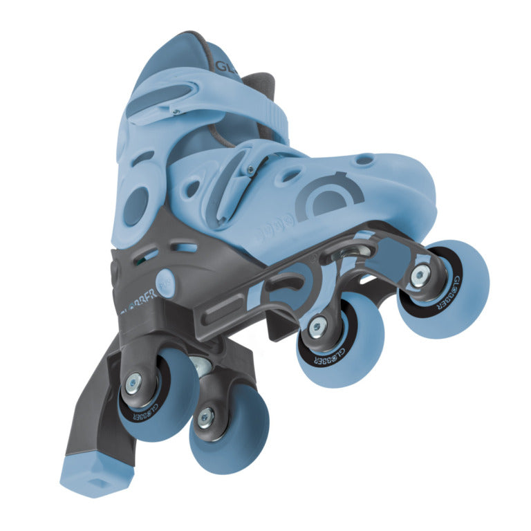 Globber - Learning Inline Skates 2 in 1 (26-29) - Ash Blue