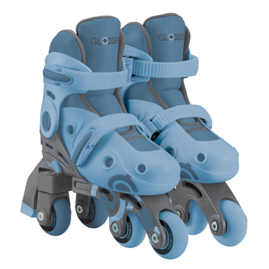 Globber - Learning Inline Skates 2 in 1 (26-29) - Ash Blue